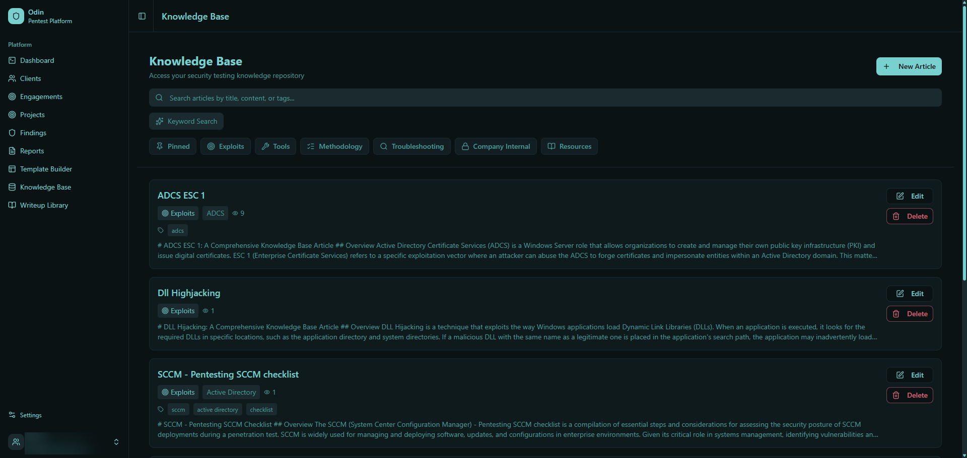 AI-Powered Knowledge Base